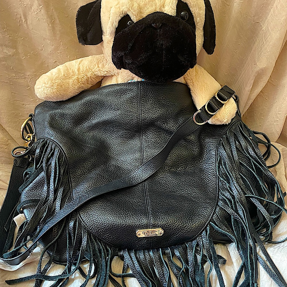 Dolce Vita Vegan Leather Callum Fringe Handbag